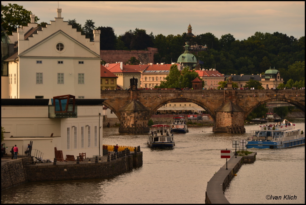 Kampa a Karlův most