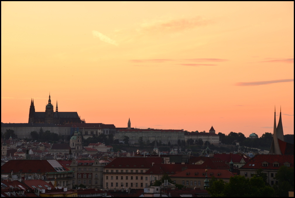 Podvečer z Vyšehradu 1